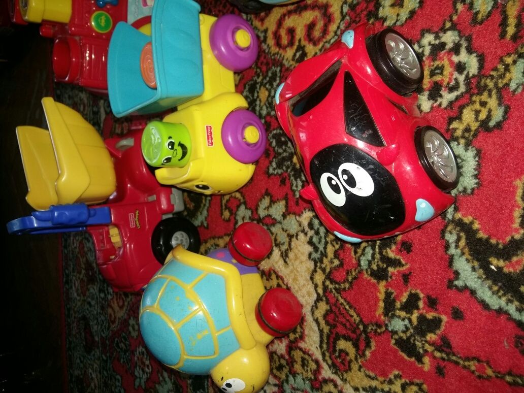 Машинки Fisher Price,Chicco,Vtech,Nav Ystar и др.