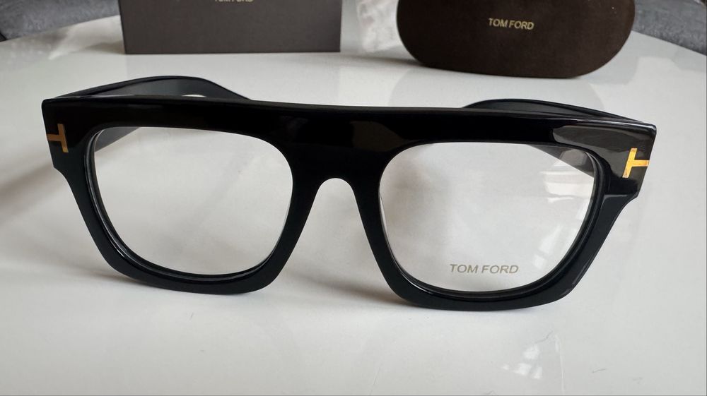 Tom Ford TF5634-B okulary korekcyjne czarne
