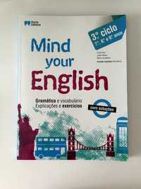 Manual "Mind your English" - Inglês (3º ciclo)