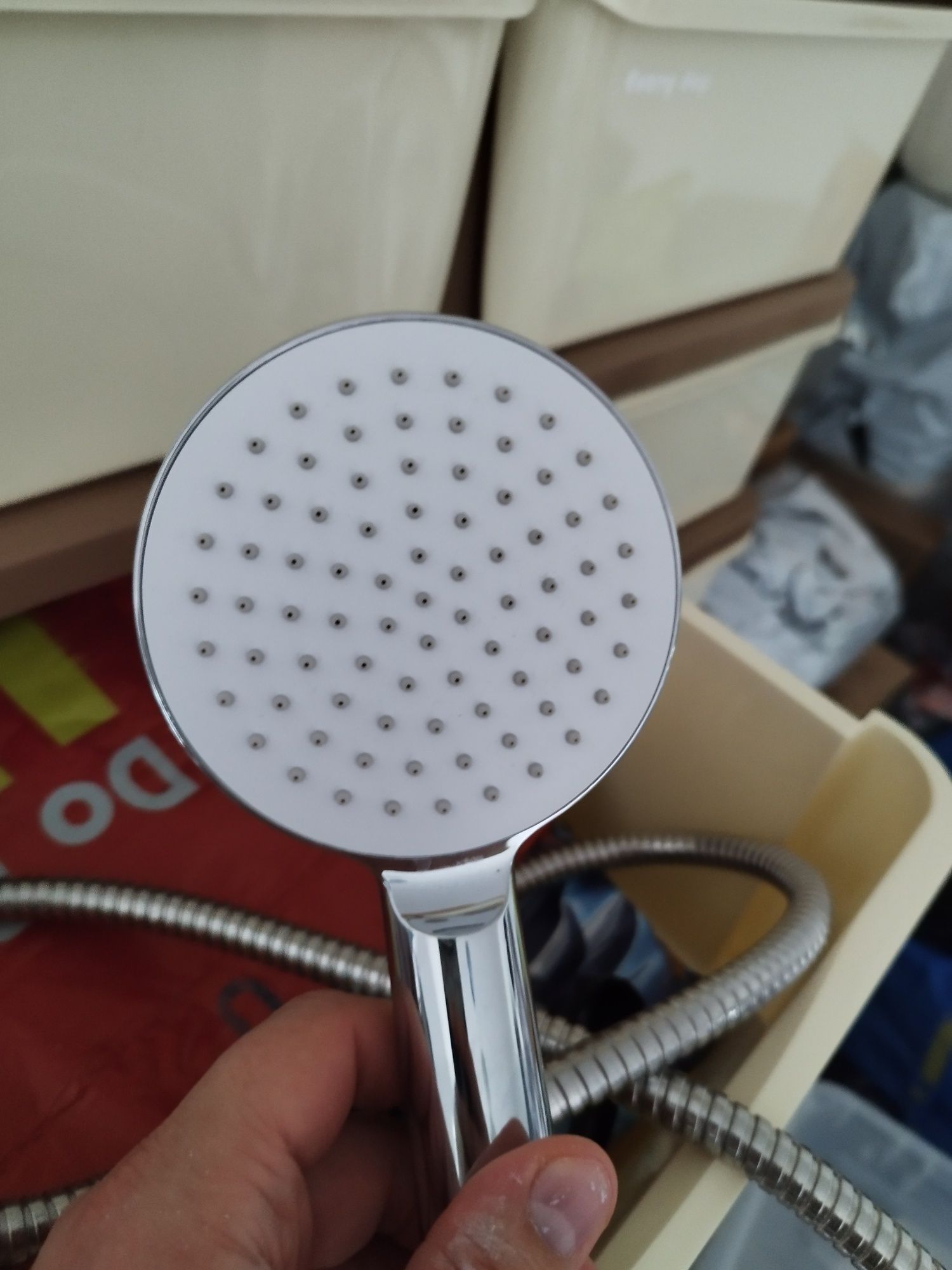 Sensea essential słuchawka prysznicowa z wężem wąż