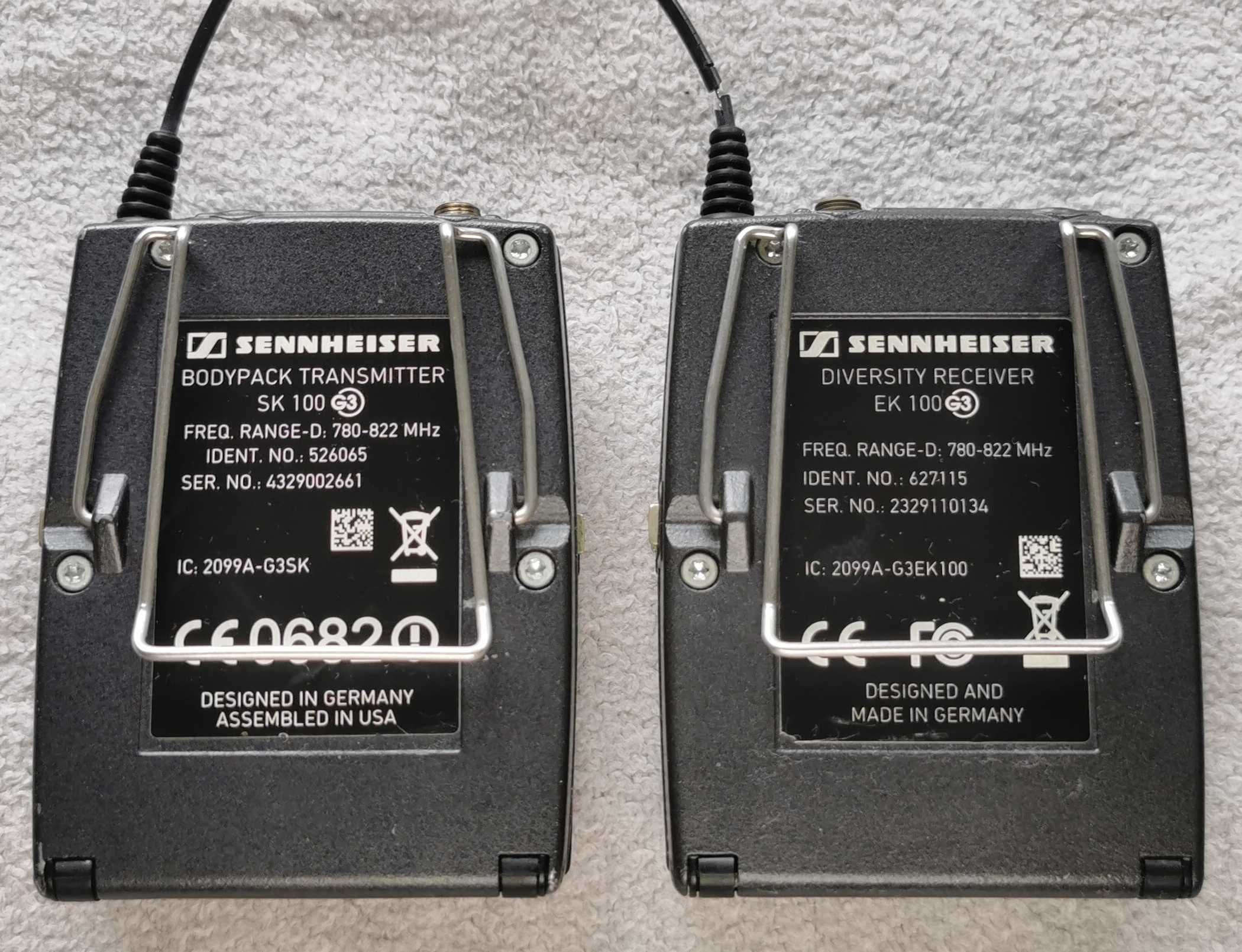 Sennheiser ew100 G3 SK100 EK100 D (780-822) #2