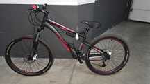 Bicicleta Berg Trailrock 4.9 X – Suspensão Total – Revisão feita,