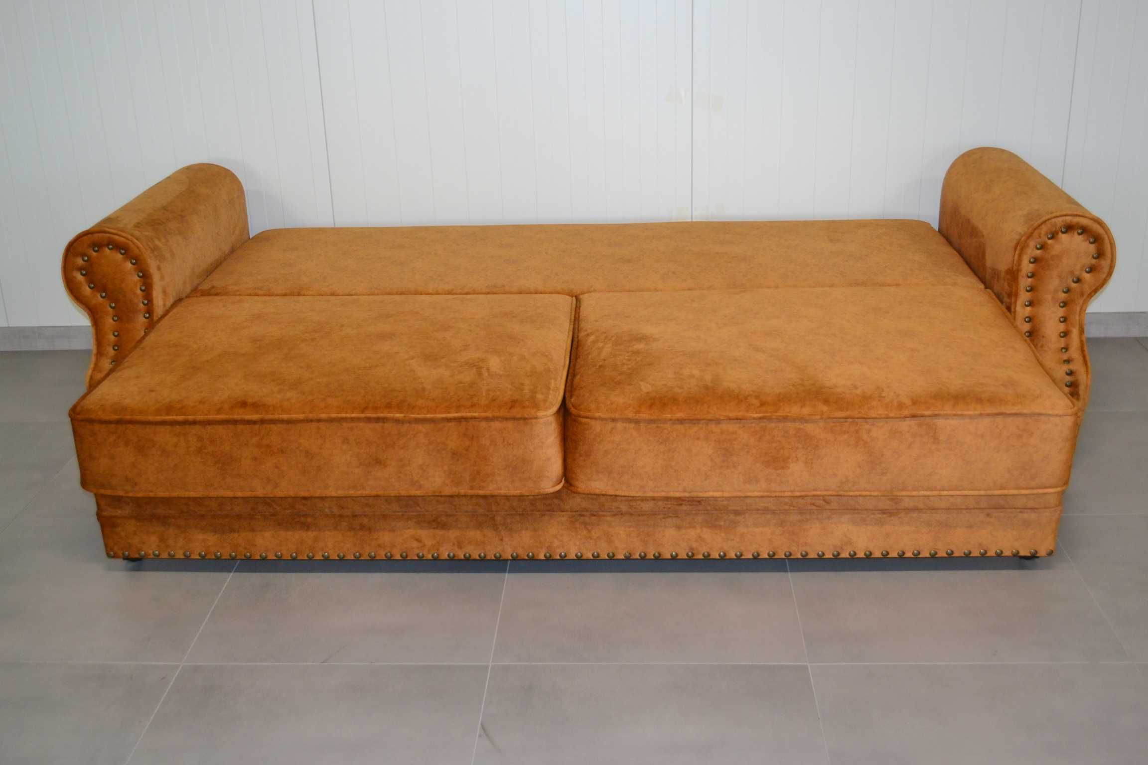 Sofa kanapa rozkładana Orlando, angielski styl, Producent!