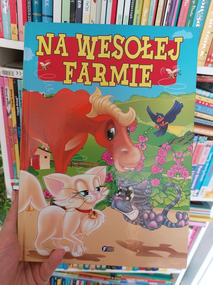 Książka dla dzieci na wesołej farmie