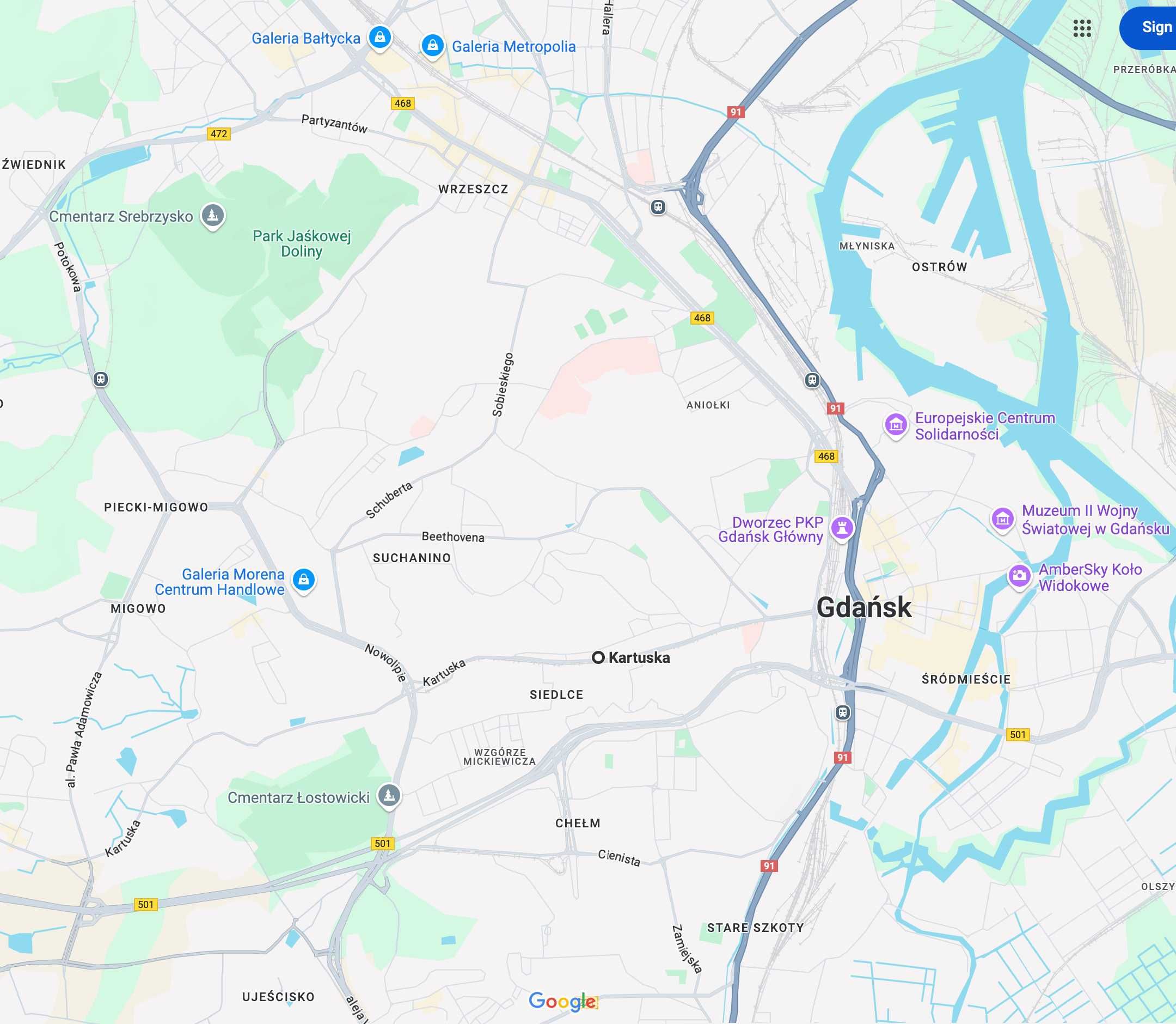 Kawalerka Gdańsk od 01.10.2025