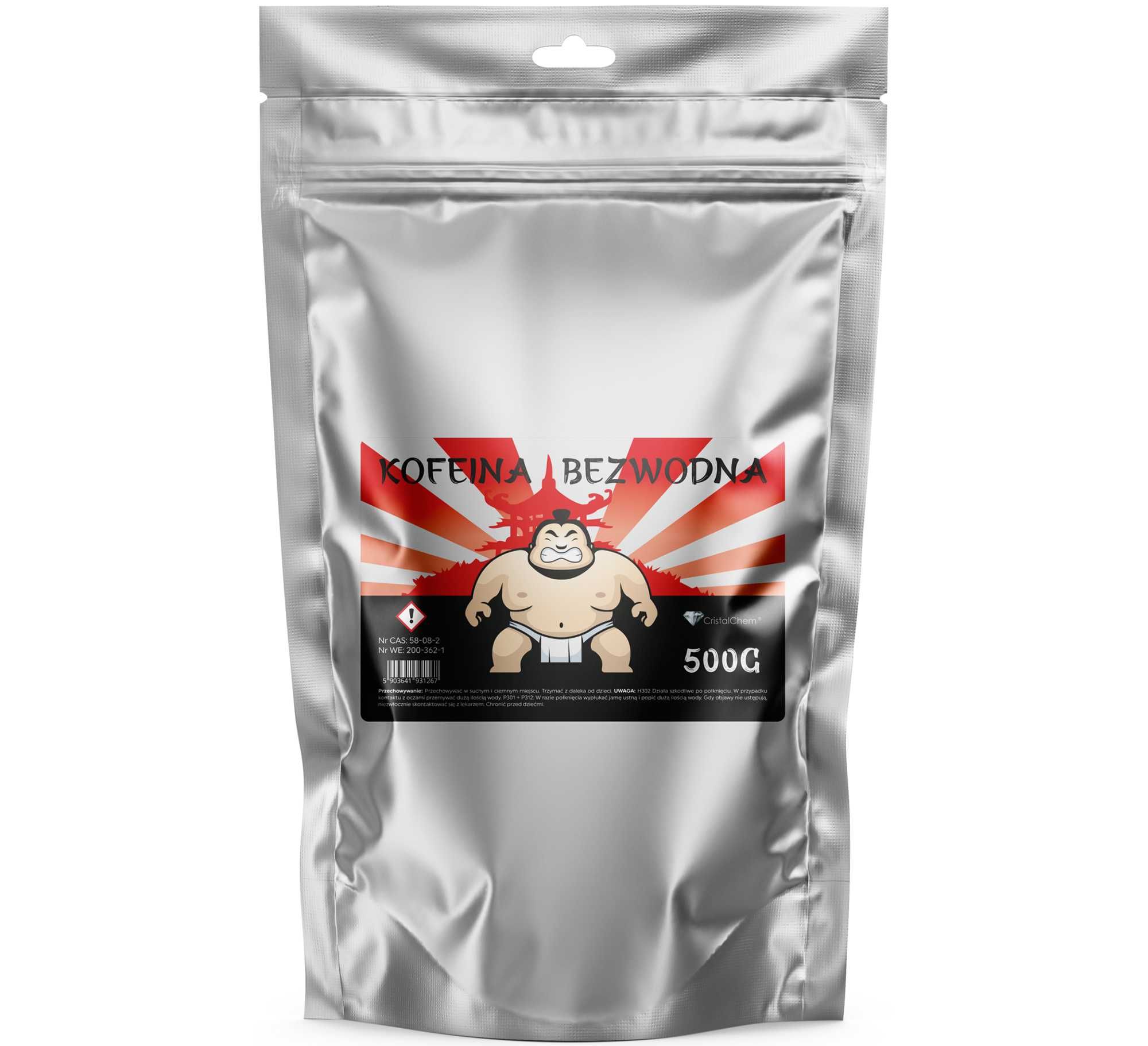 Kofeina Bezwodna 500g # GUANG # Najwyższa Jakość # Pure 100% #