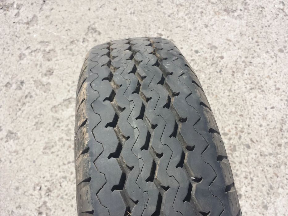 13” - WZMACNIANA opona do przyczepy - 165/80  r13 _ &quot;C&quot; - Letnia FEDERAL - stan BDB - GWARANCJA ! + Możliwy MONTAŻ !! jako kolo zapasowe do BUS-a