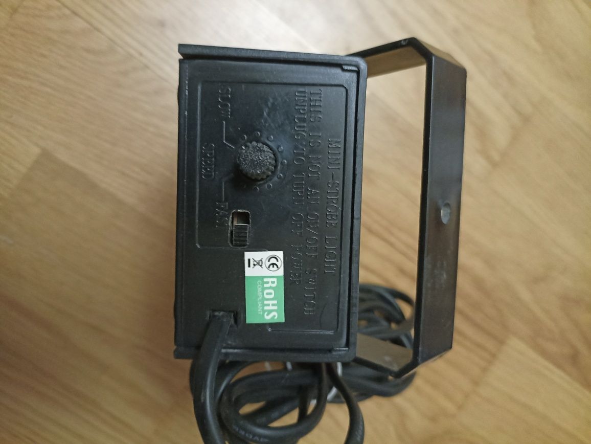 Lampa dyskotekowa White led mini-strobe sdl-534w