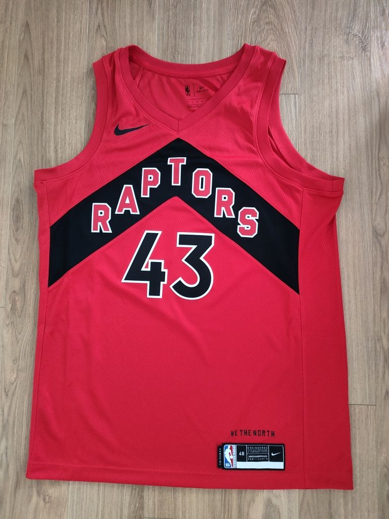 Jersey Nba colete basket original Nike Toronto Raptors Siakam L 48