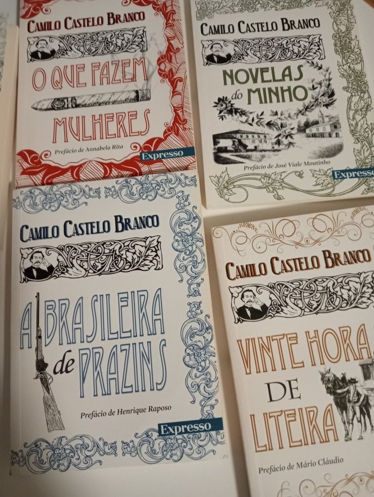 8 obras de Camilo Castelo Branco