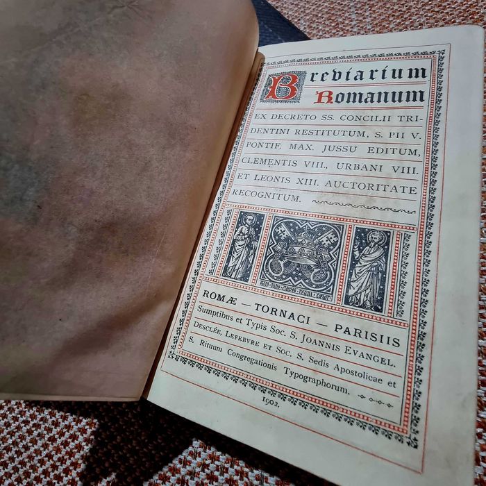 Livro Litúrgico - Breviarium Romanum