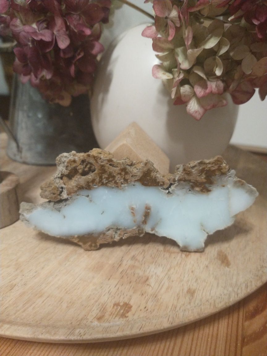 Chalcedon Płytka Błękity lok. Szklary