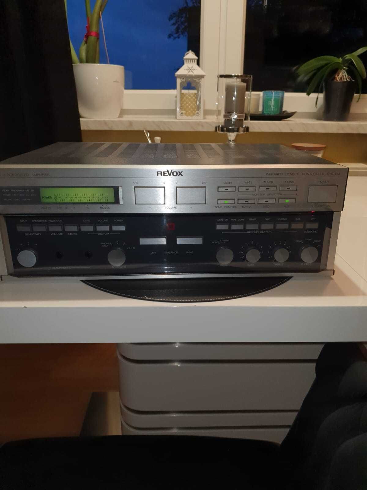 Wzmacniacz Revox B 251 – zintegrowany wzmacniacz stereo Hi-Fi