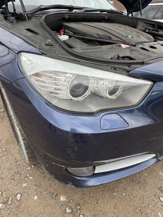 Розборка бмв ф07 гт  n57 bmw gt f07 капот фара крило бампер