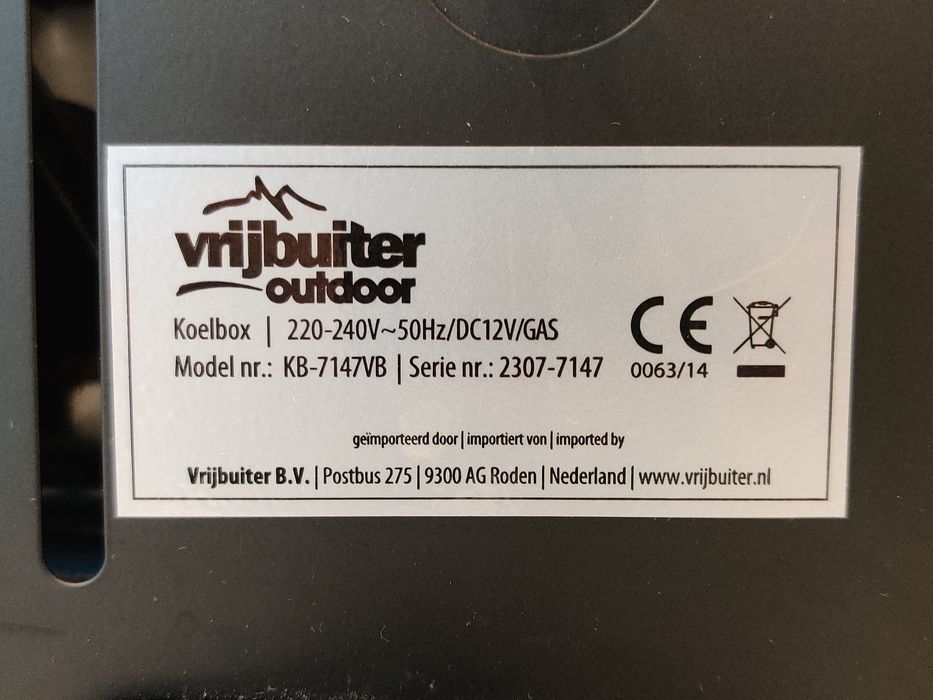 Авто холодильник абсорбционный ГАЗ/12В/230В (-6С)