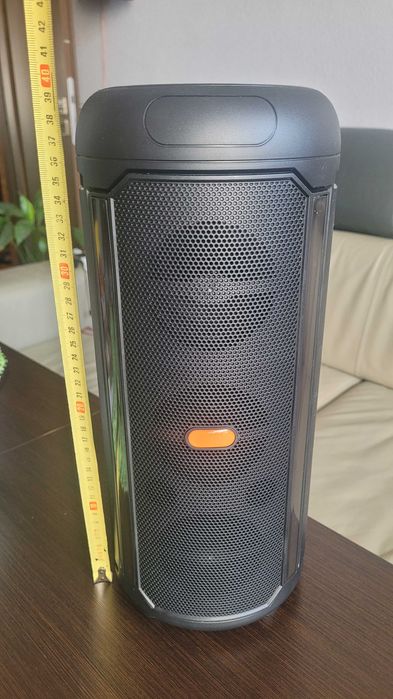 Głośnik bluetooth z podświetleniem LED + mikrofon do karaoke