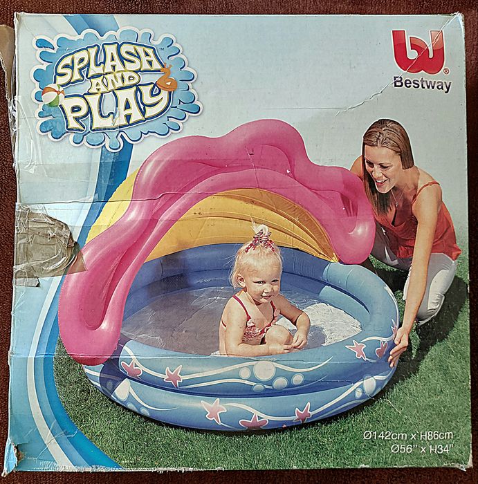 Basenik z daszkiem dla dzieci. Splash and Play. Firmy BestWay