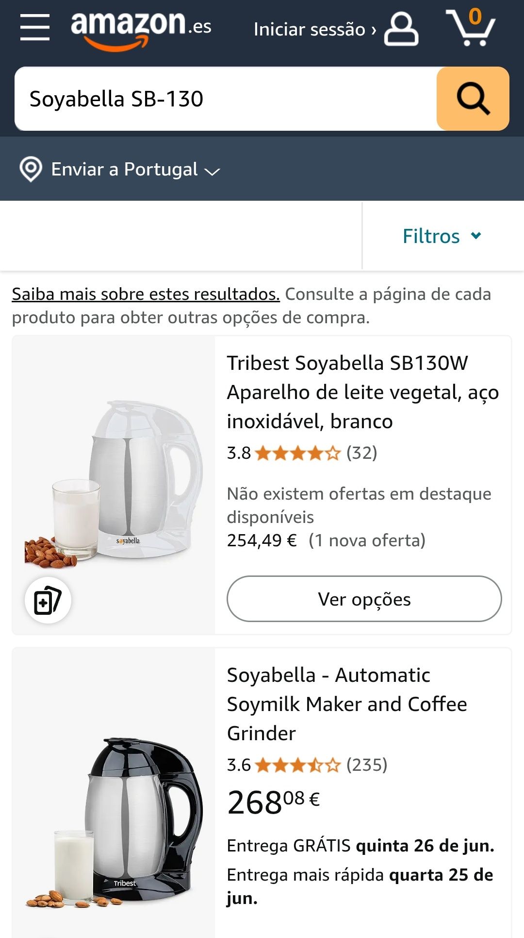 Máquina para fazer Leites Bebidas Vegetais Soyabella SB-130