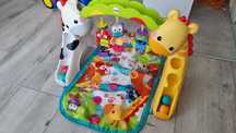 Interaktywna mata edukacyjna Żyrafa Fisher Price