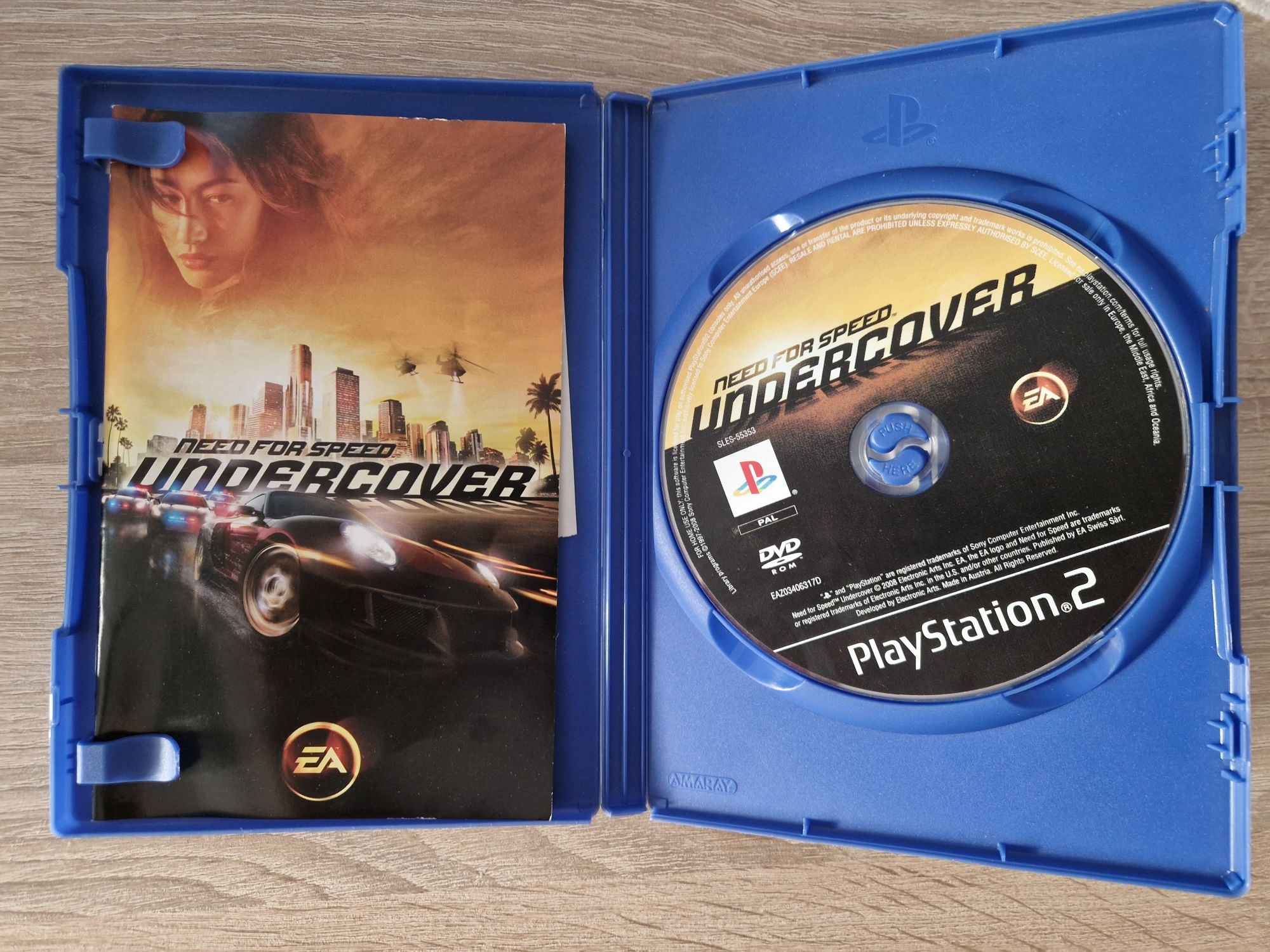 Need For Speed Undercover PlayStation 2 PS2 PL