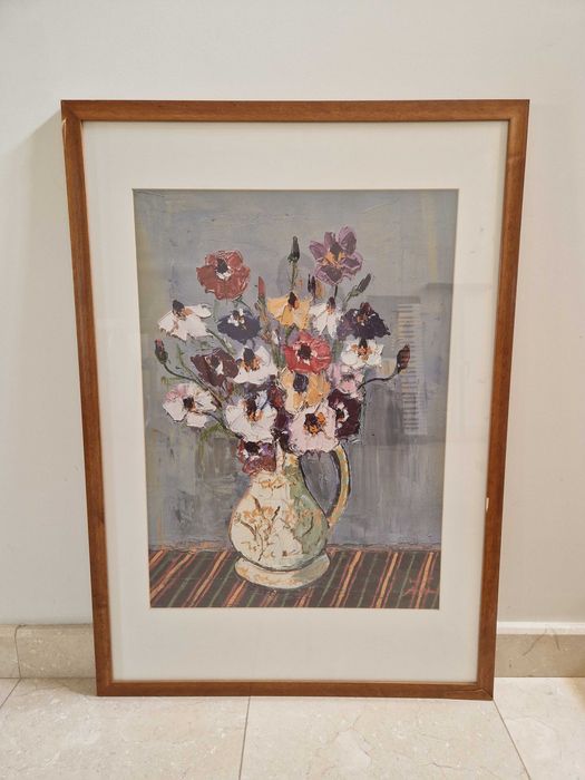 Quadro Jarra Flores