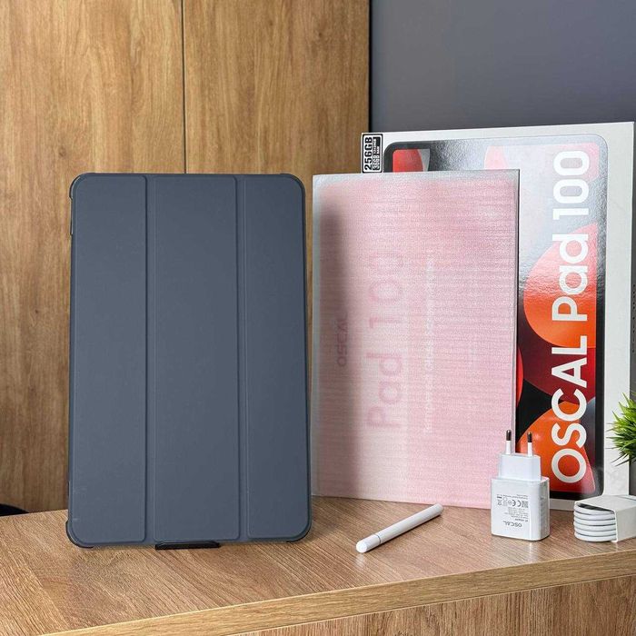 Планшет Oscal Pad 100 12/256GB LTE Gray + чохол, стилус і скло Купити