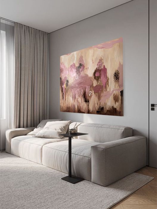 Obraz olejny abstrakcja