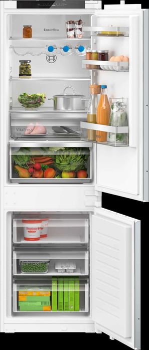 (NOVO) Frigorífico combinado de embutir Série 4 BOSCH