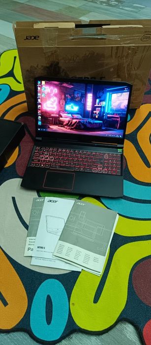 Игровой ноутбук Acer 15.6/Core i/16DDR/512SSD/RTX2060 6GB