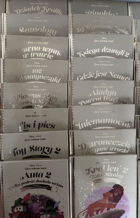 Zlota kolejka bajek Disney