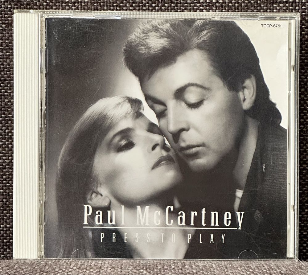 Paul McCartney - Press To Play CD original Japan 1986 rare