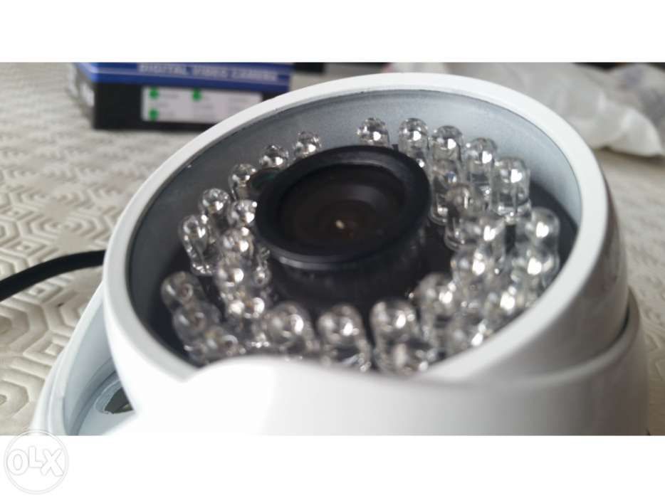 Camera dome 1200 linhas sensor Sony 1/3 CMOS camera metal branca 2.8mm 3.6mm 6mm video vigilancia