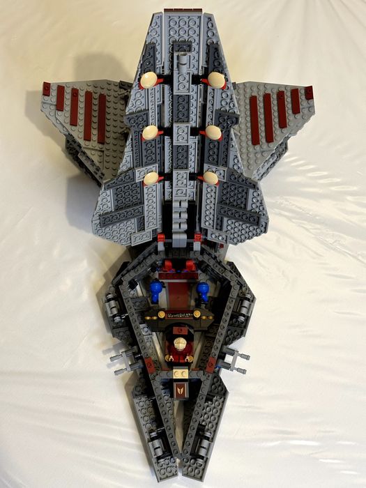 LEGO STAR WARS 8039 Venator-Class Republic Attack Cruiser - Kompletny