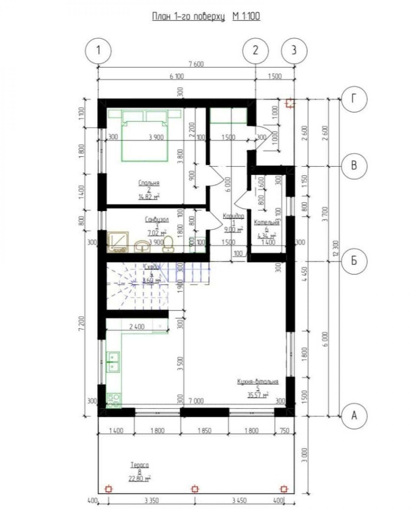 Будинок Лісова Буча Максимальна комплектація 150 м.кв. Газ
