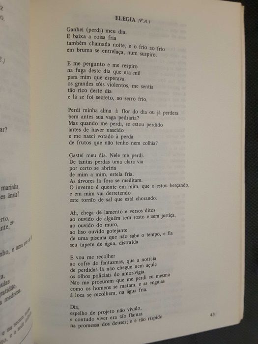 Vinícius de Moraes / Drummond de Andrade/ Antologia Luso-Brasileira