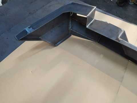 Zderzak stalowy Nissan Terrano - tył / tylny