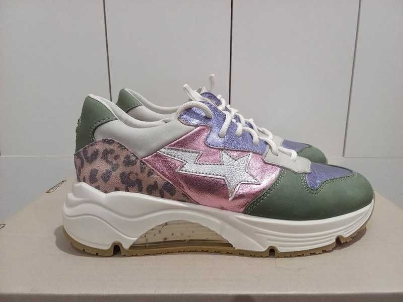 damskie sneakersy marki Vingino roz. 36 wkładka 23,5 cm jak nowe