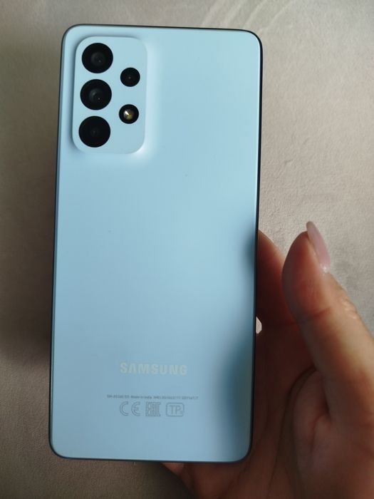 Телефон samsung galaxy а53 5G голубий
