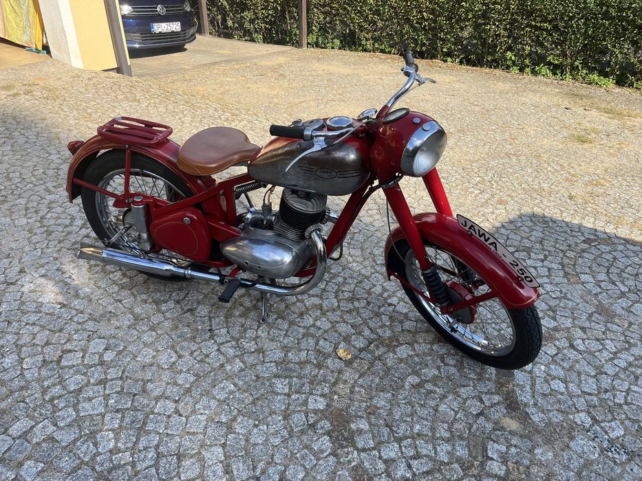 Jawa Perak 250 *1954r* ZAMIANA na samochod osobowy.