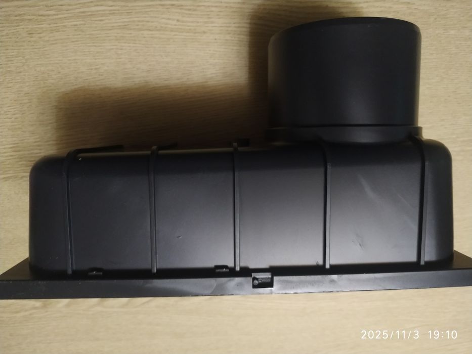 Дощоприймач Aquer нижній відвід черний