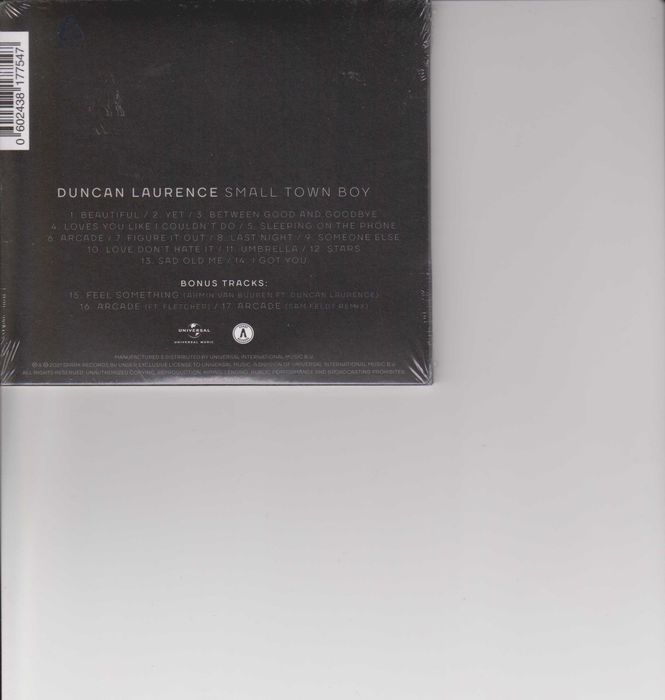 Duncan Laurence - Small Town Boy (2020) // DELUXE EDITION (2021)