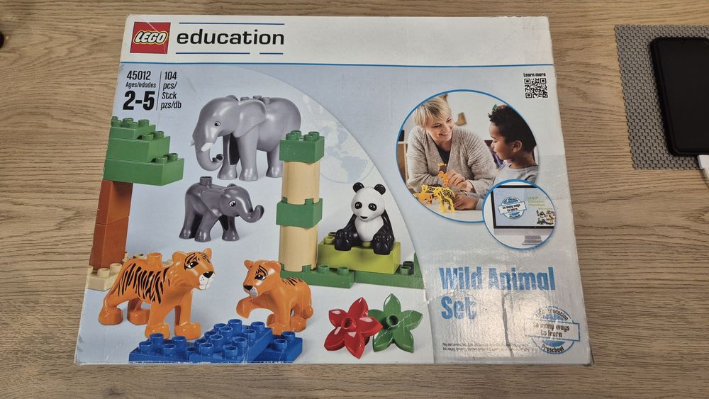 Конструктор Lego Wild Animals Set 45012 звірі лего для дітей