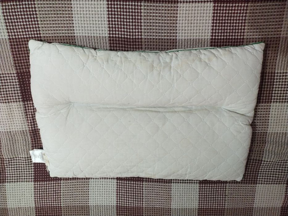 Ортопедична, двокамерна подушка+ наволочка