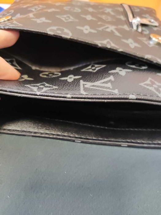 LOUIS VUITTON męska torba Listonoszka, skóra, Francja  33-87