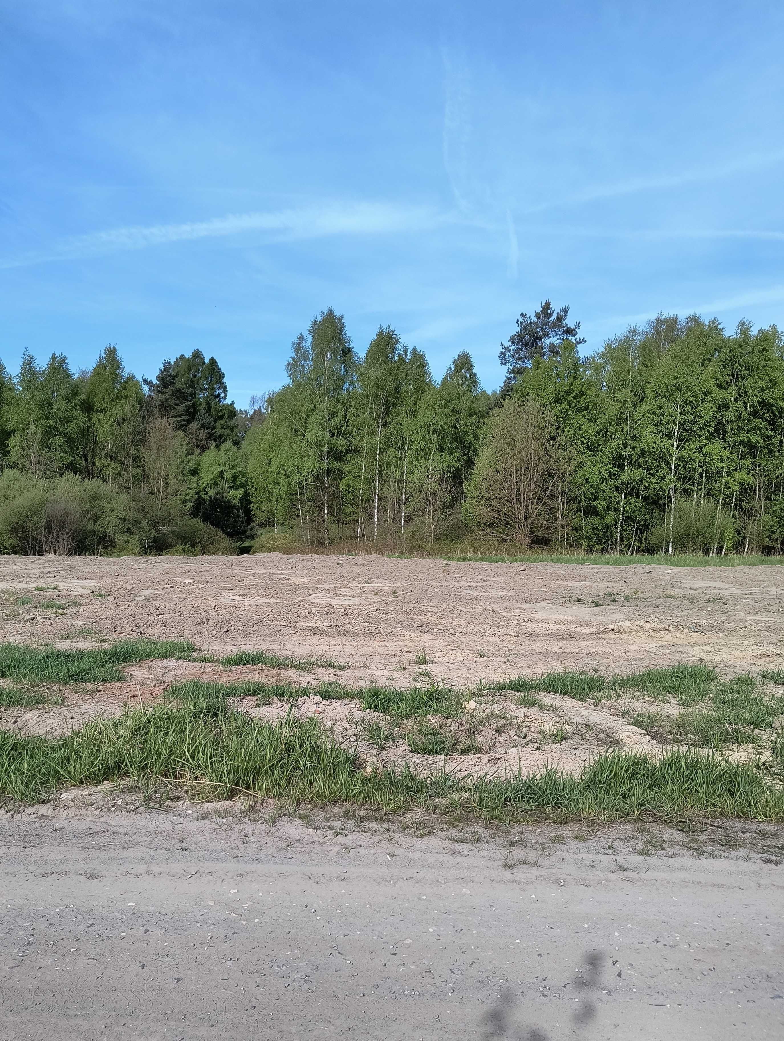 Działka budowlana pod lasem bez pośredników
