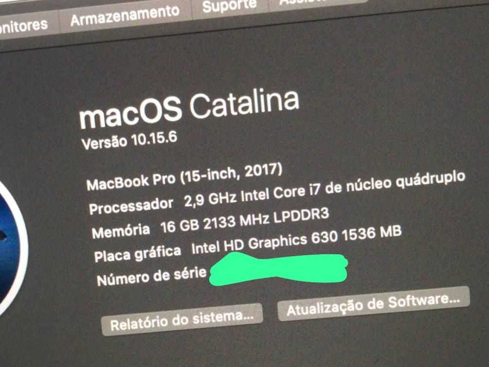 MacBook Pro 15-inch 2017