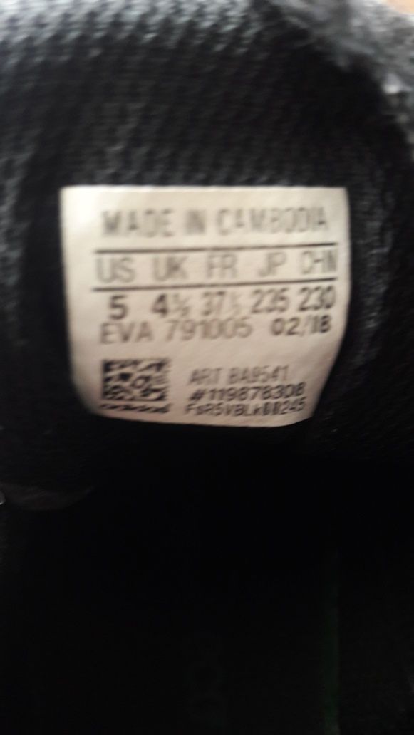 Adidas rozm. 37.5 dl. Wkladki 23.5