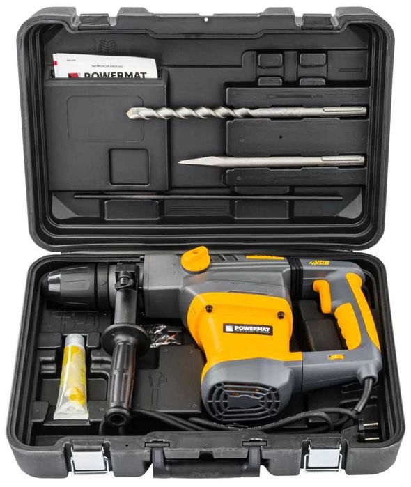 POWERMAT Młot Udarowy Obrotowy Sds Max 2800W 18j Regulacja PM1281