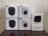 Проводная охранная IP-камера Ajax TurretCam (5 Mp/2.8 mm) White