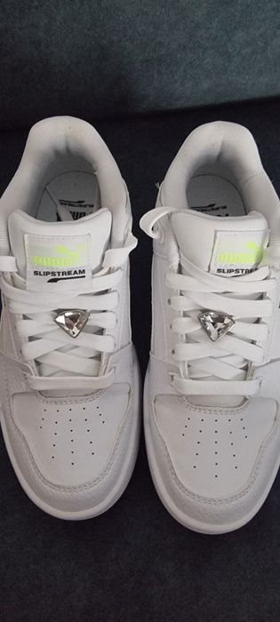 Buty sneakersy PUMA damskie białe 37